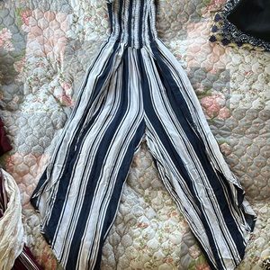 Striped Jumpsuit